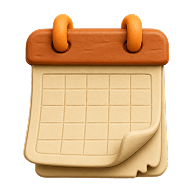 Calendar representing childcare scheduling
