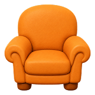 Comfortable chair representing a welcoming environment