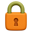 Padlock representing child safety and security