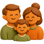 Group of children representing an inclusive community