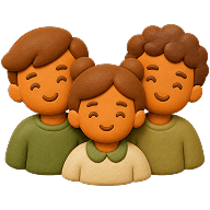 Group of children representing an inclusive community